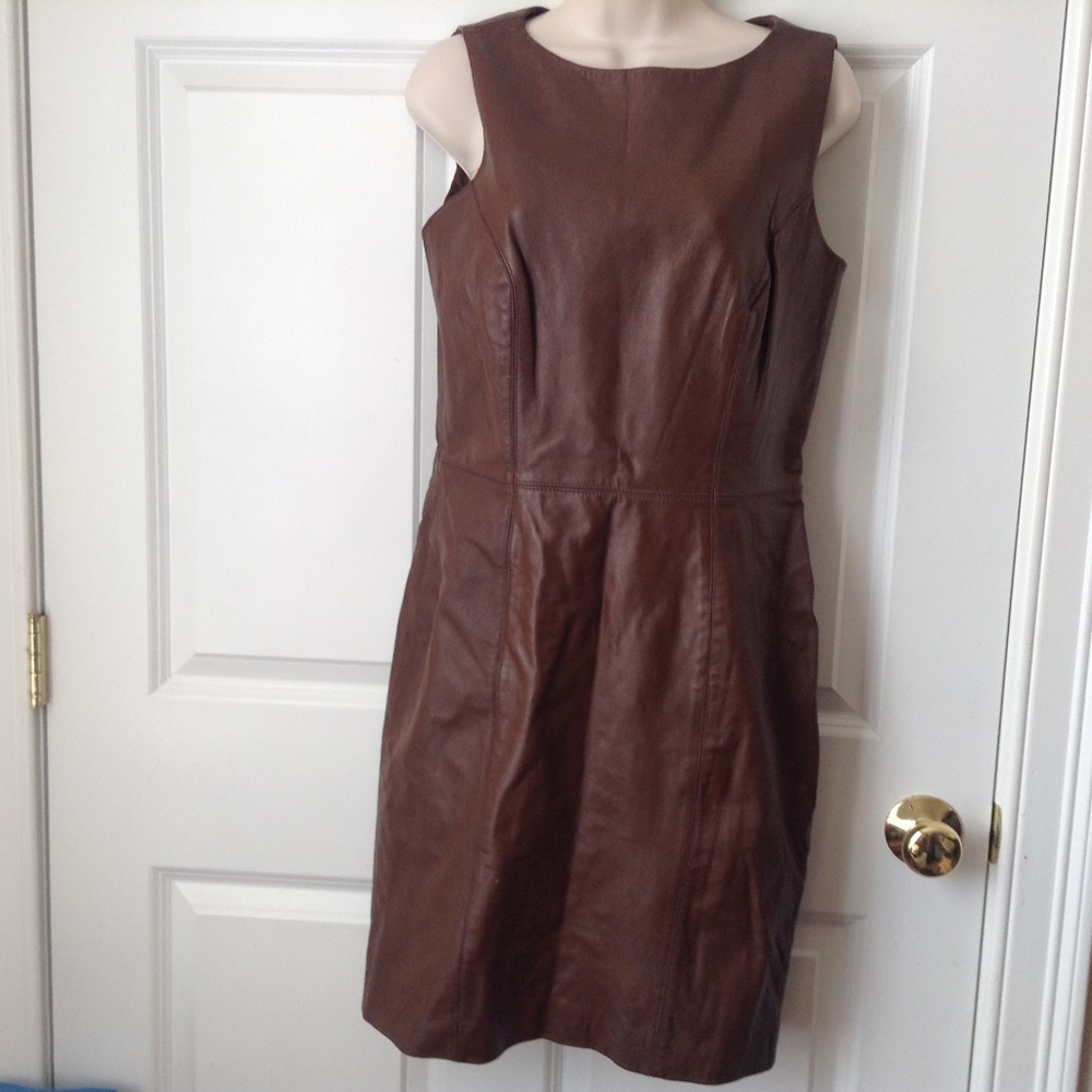Spencer Jeremy Leather Dress